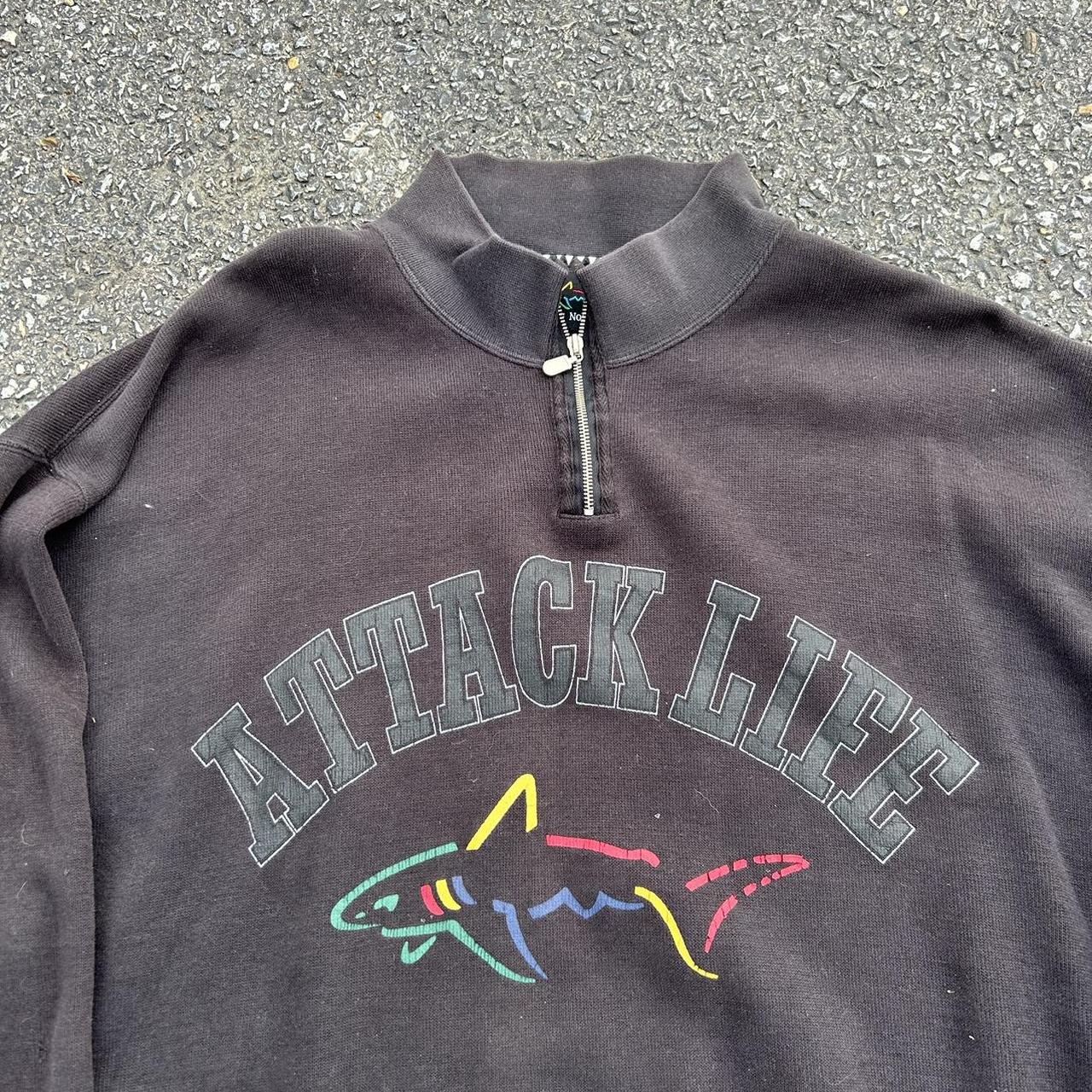 Greg Norman Collection Men's Black Hoodie | Depop