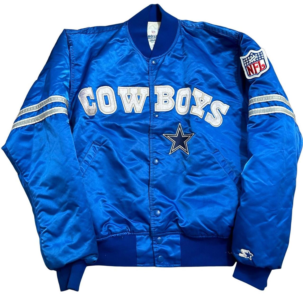 Vintage 90s Dallas Cowboys Starter Jacket Large - Classic Team Collection