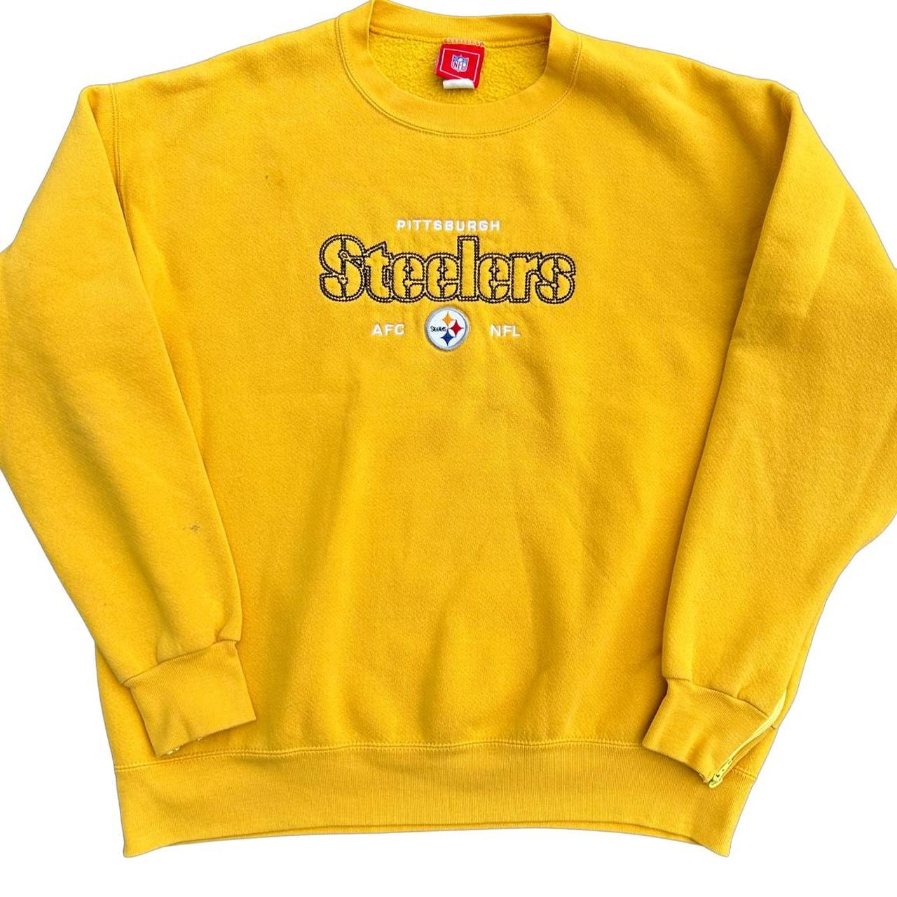 Embroidered Pittsburgh Steelers Pullover Sweatshirt