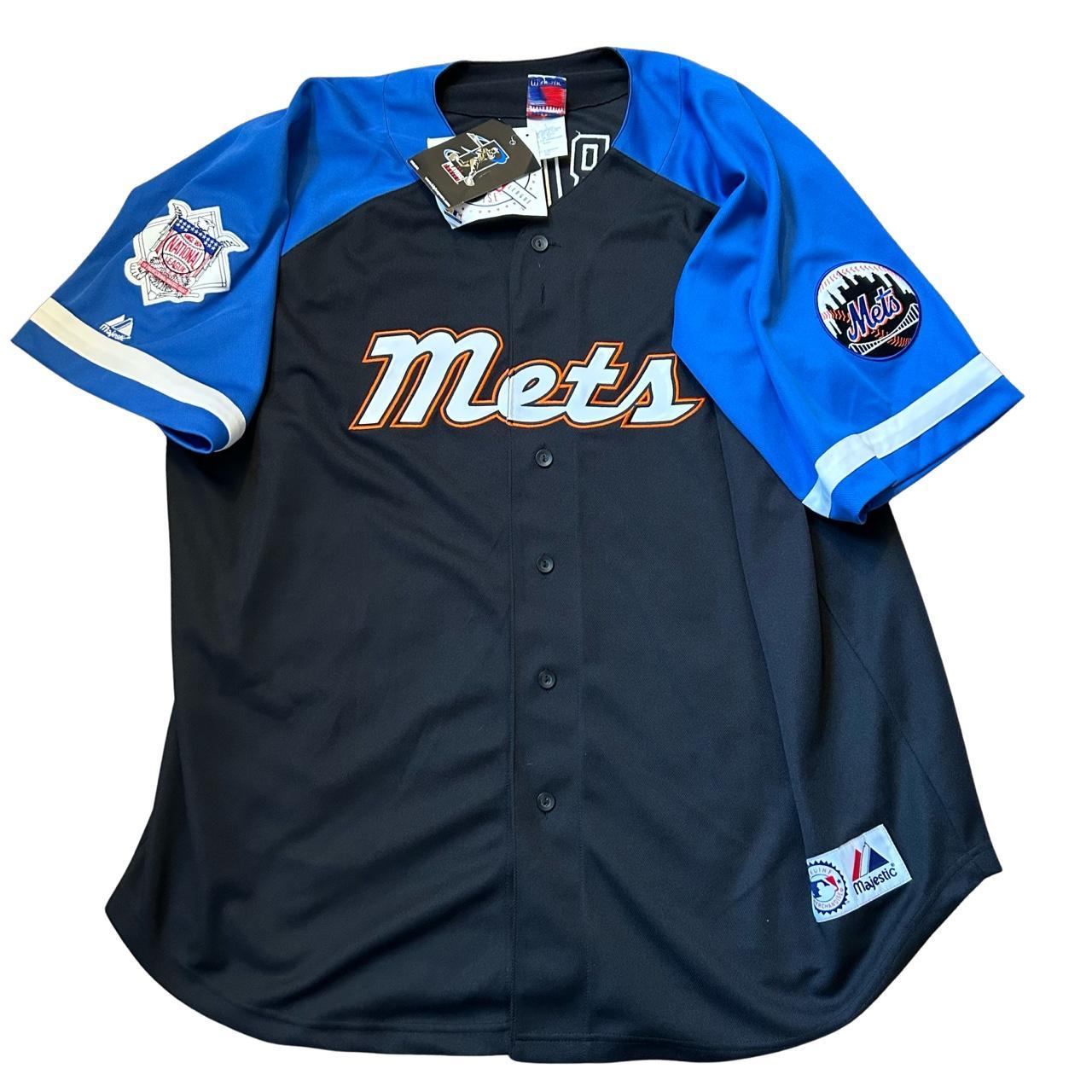 Vintage Majestic New York Mets Pedro Martinez Jersey