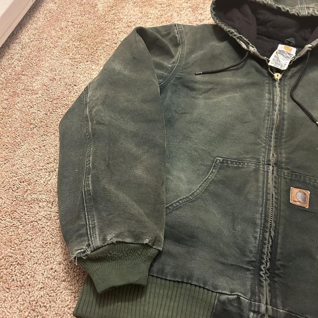 Vintage Green Carhartt Jacket Medium - 22x26 Has... - Depop