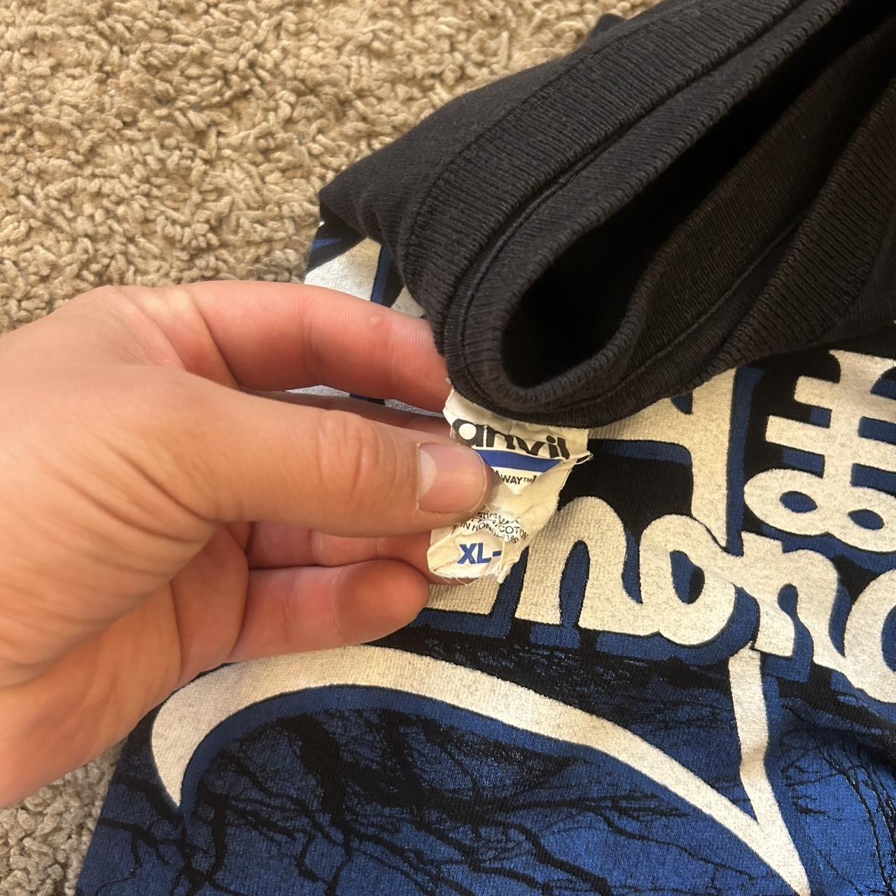 Preloved Men's T-shirt - Black - XL – Vintage Kin… - image 6