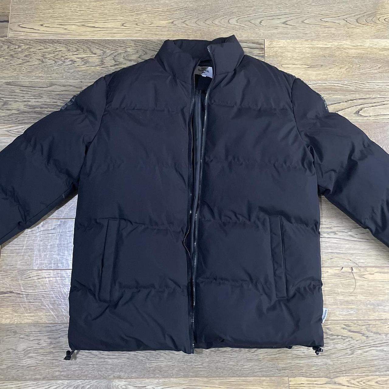 Bellfield Mens Clyde Puffer Jacket Black Large Brand... - Depop