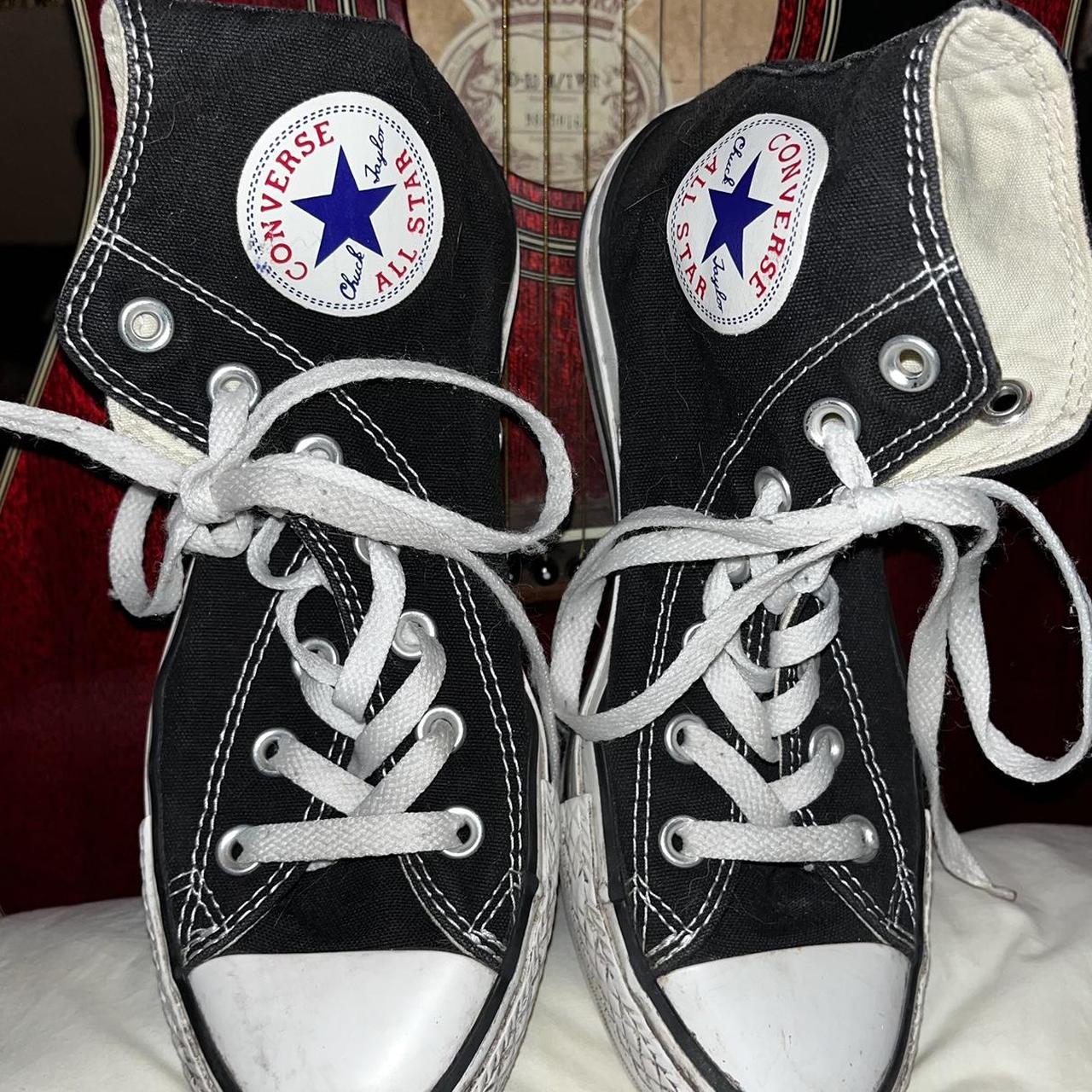 ladies white converse