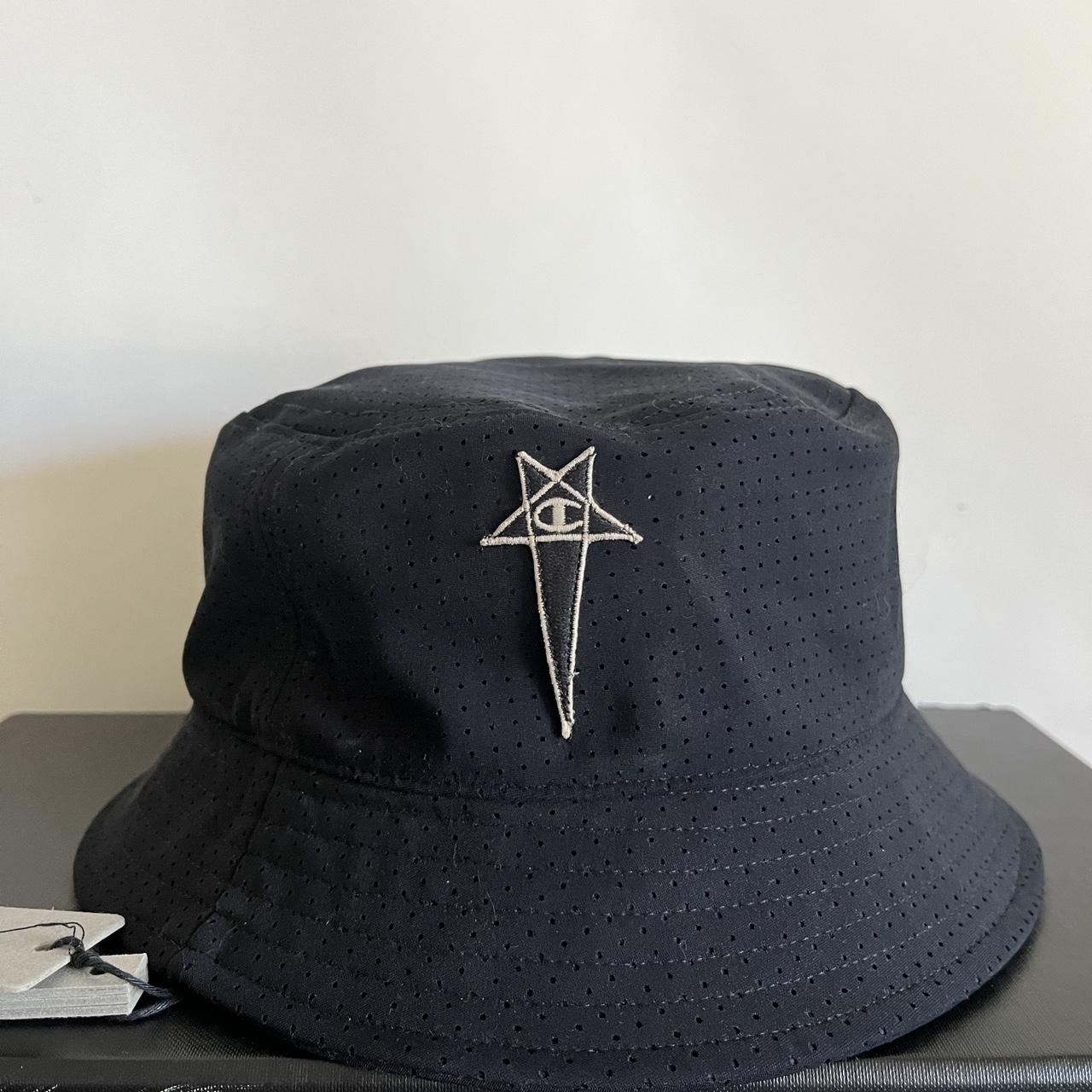 Rick Owens x Champion bucket hat. Made with... - Depop