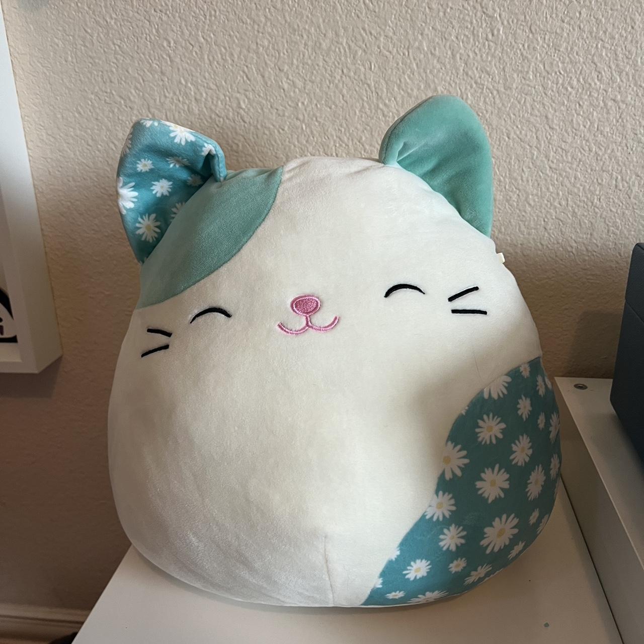 Squishmallows Blue and White Stuffed-animals | Depop