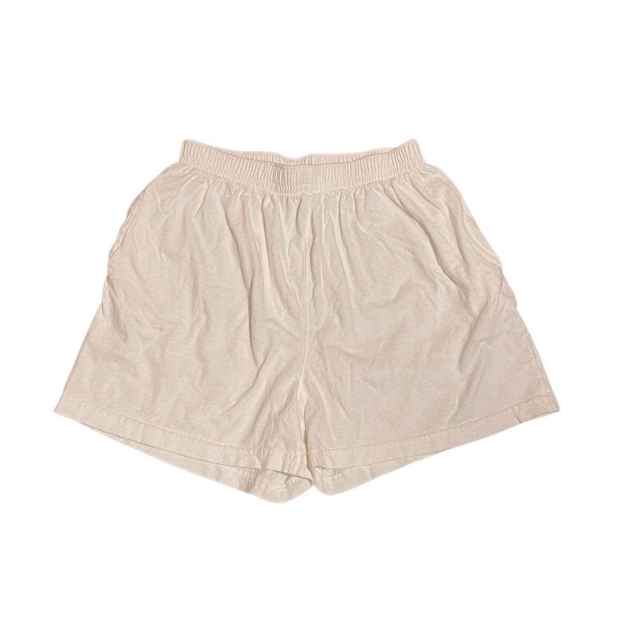 Basic editions elastic cheap waist shorts