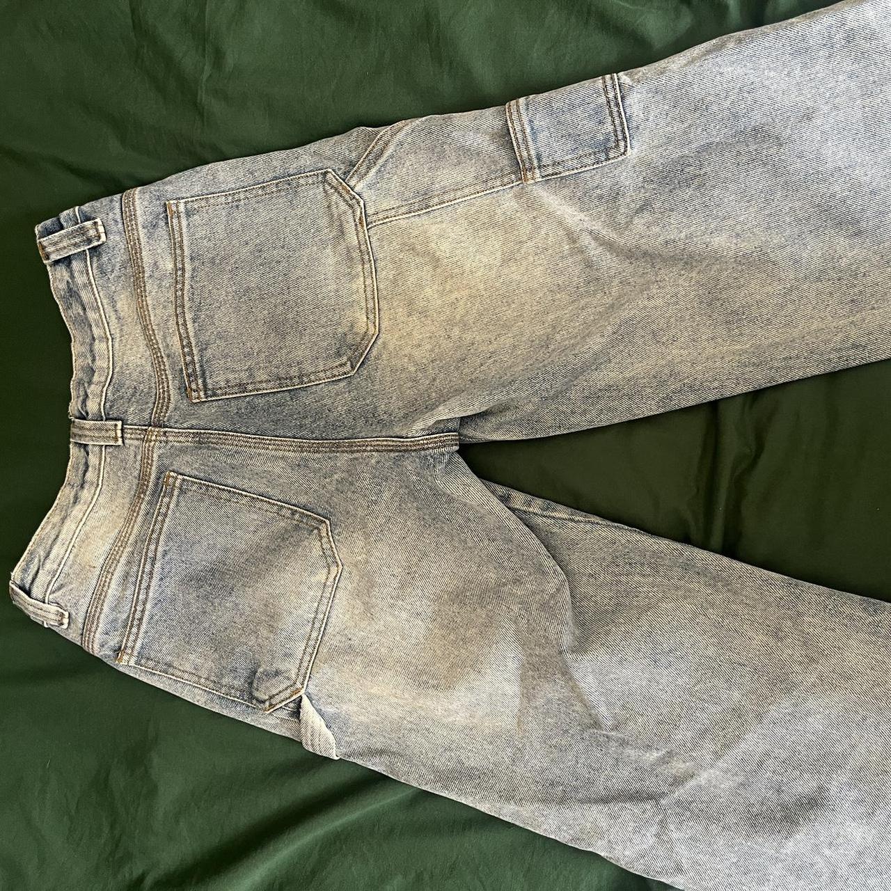 Brandy Melville Feanne Light Wash Jeans Carpenter Depop