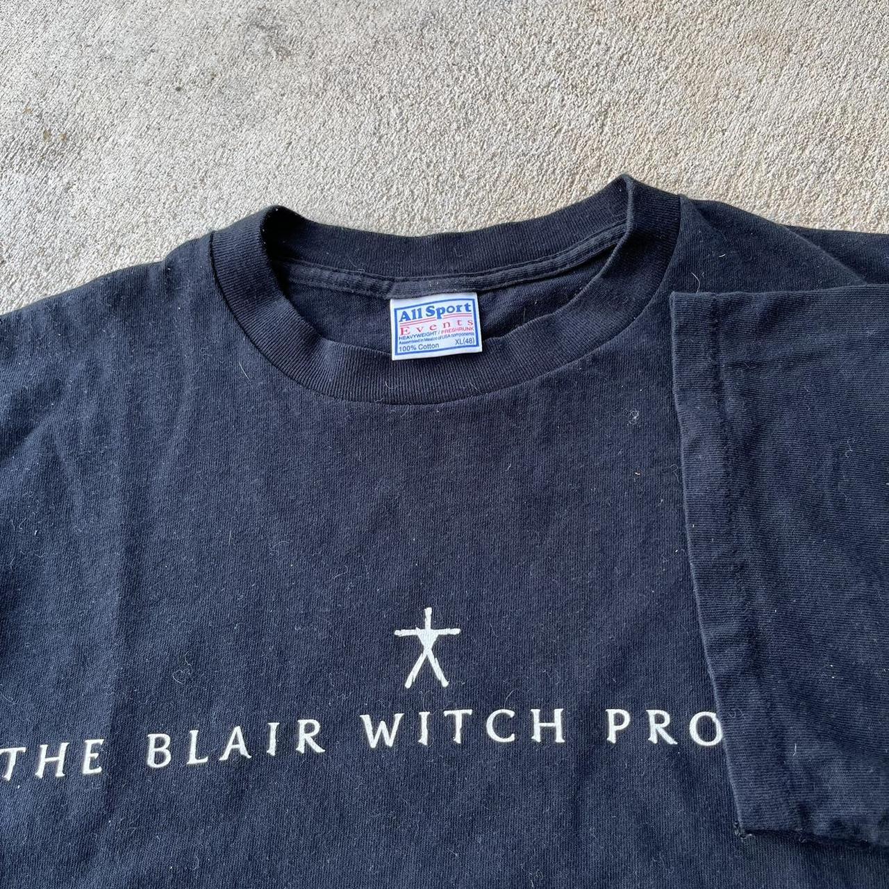 Vintage the Blair witch Project movie promo T-shirt outlet