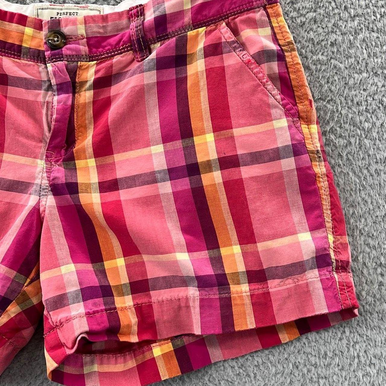 Old Navy Women's Orange and Pink Shorts | Depop