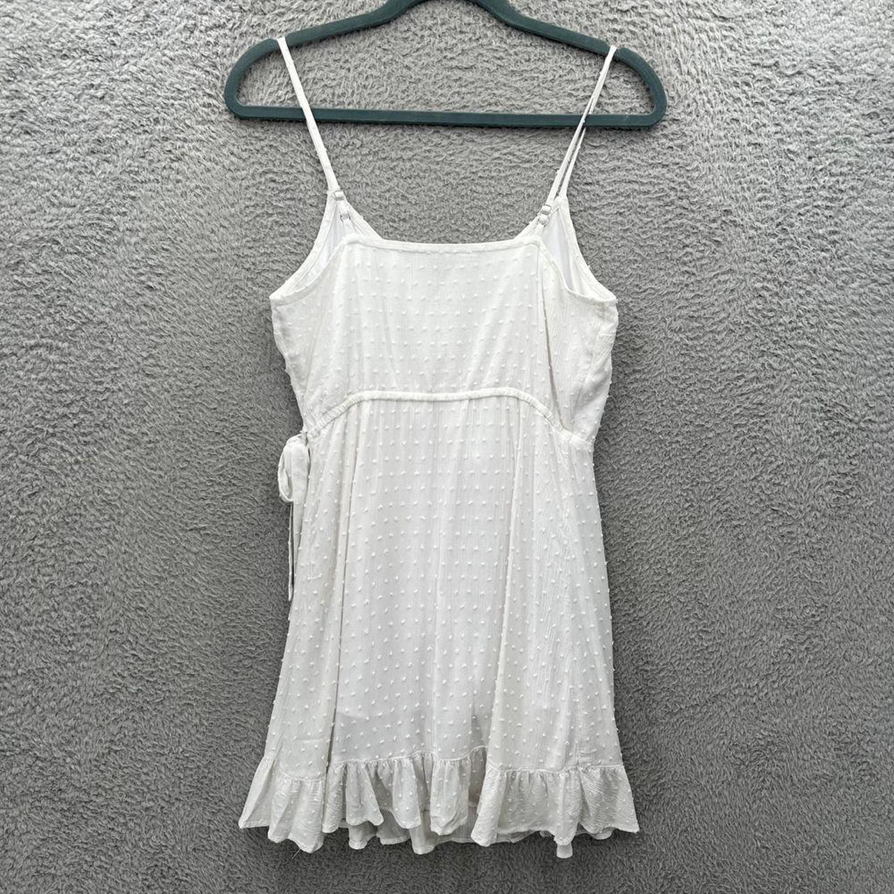 Preloved Women's Slip Dress - White - M – Hollist… - image 7