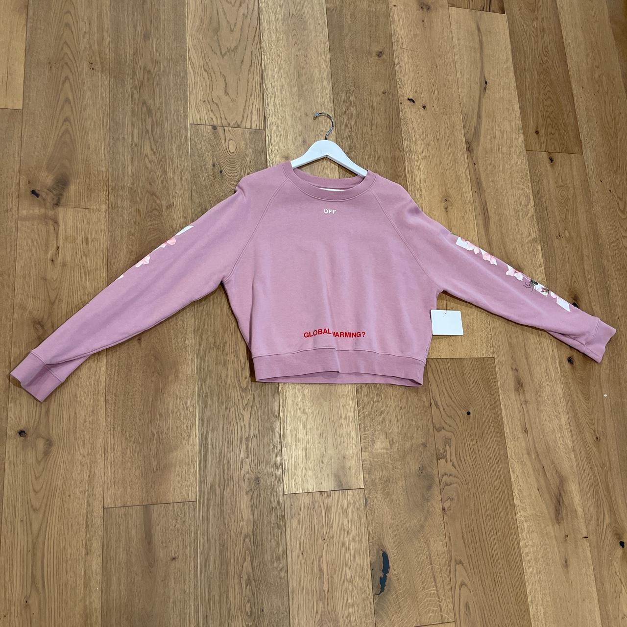 Off white global warming on sale crewneck