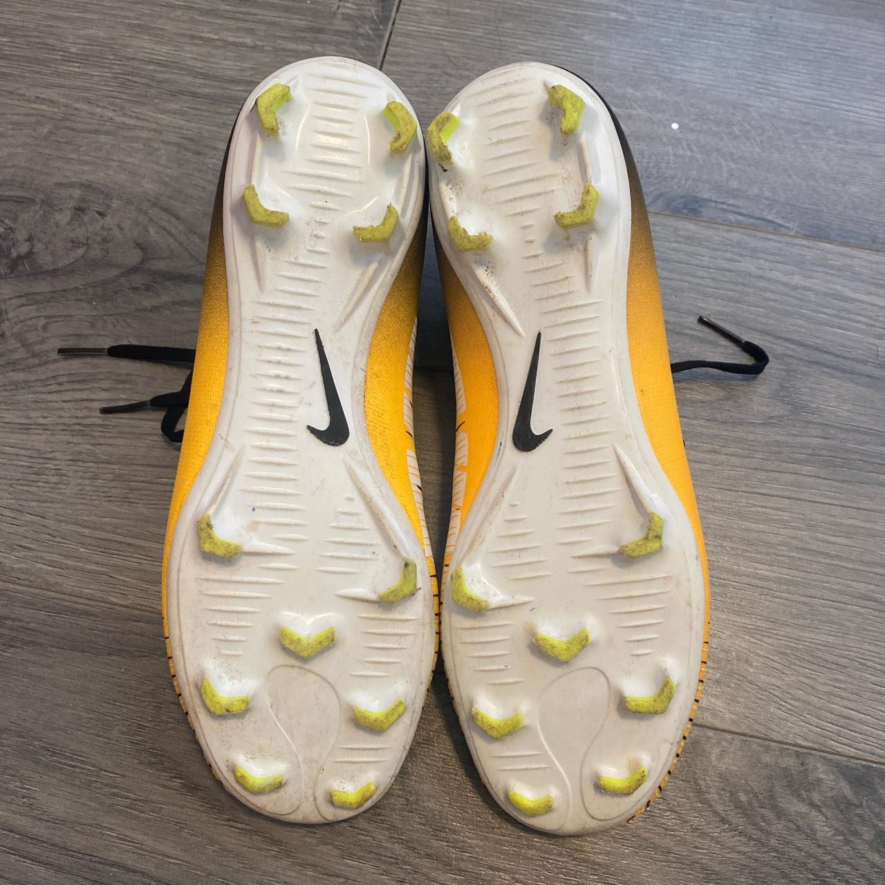 nike cleats yellow