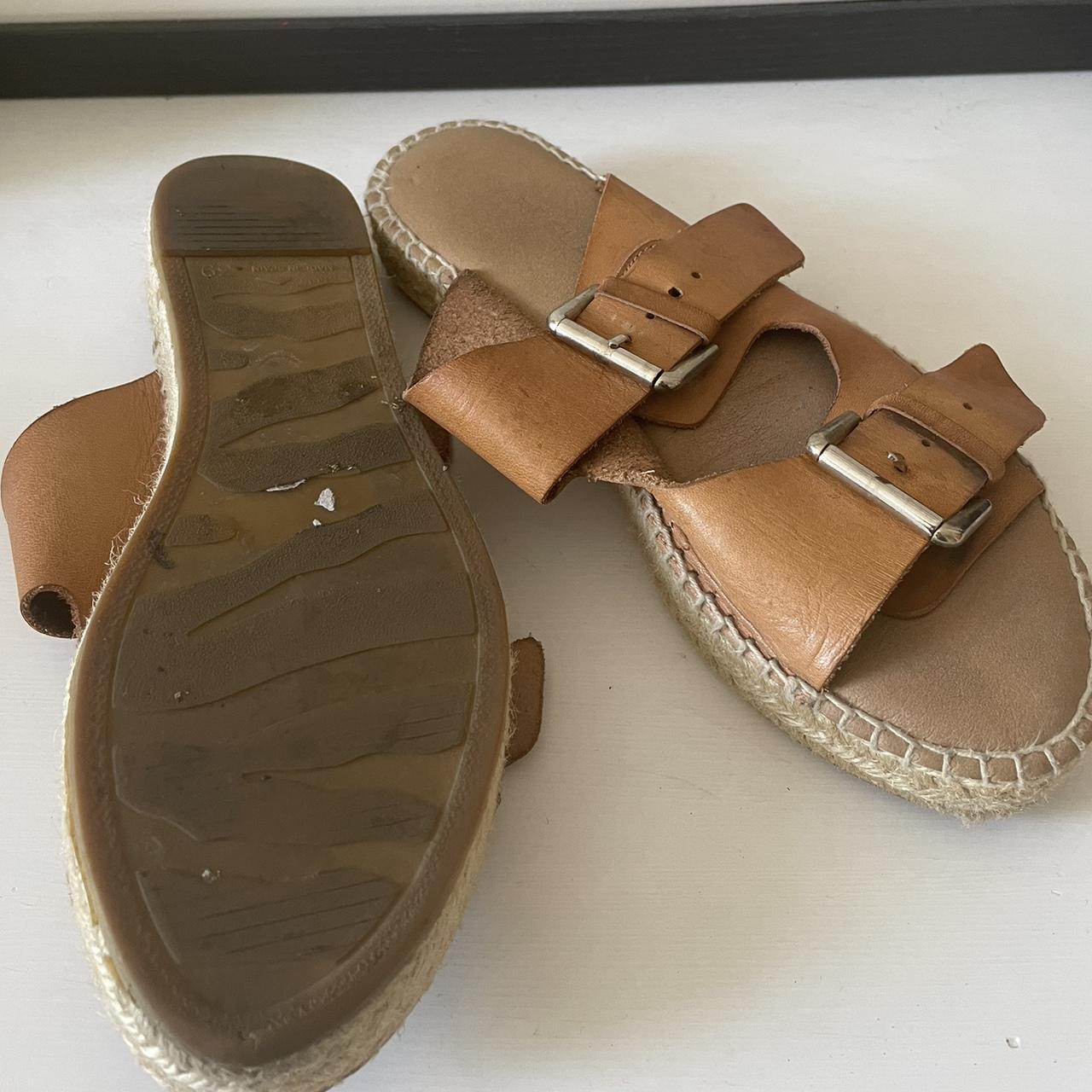 Birkenstock style sandals #birkenstock #sandal #tan... - Depop