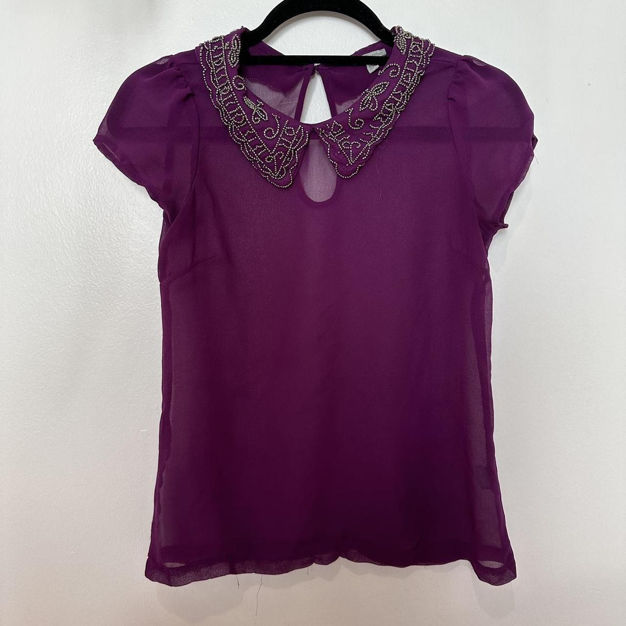 Charlotte Russe Women's multi Crop-top | Depop