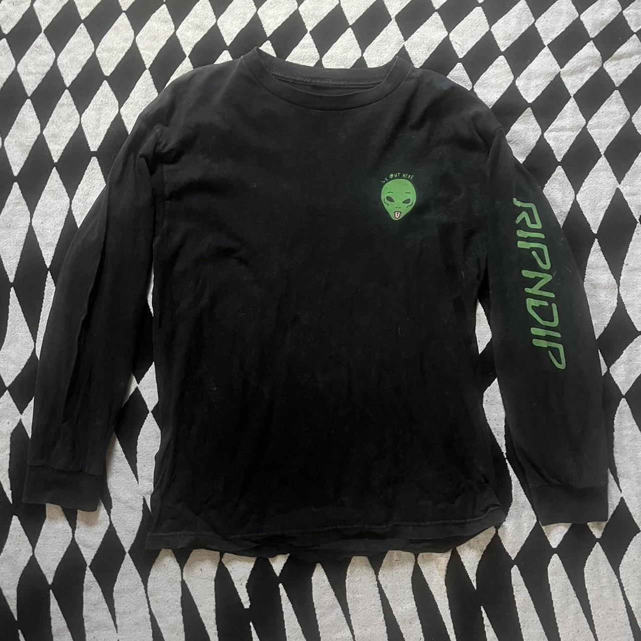 Rip n dip alien we out here large long sleeve tee🔥🔥... Depop