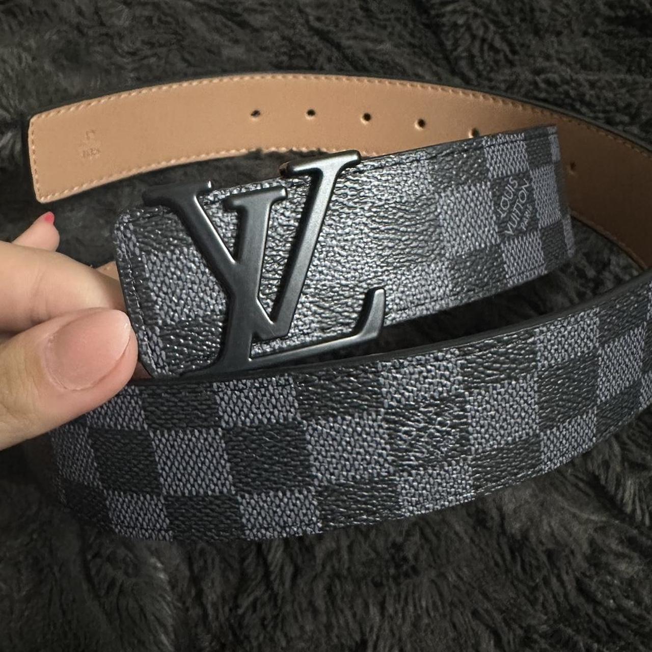 LV Louis Vuitton Belt without box size is... - Depop