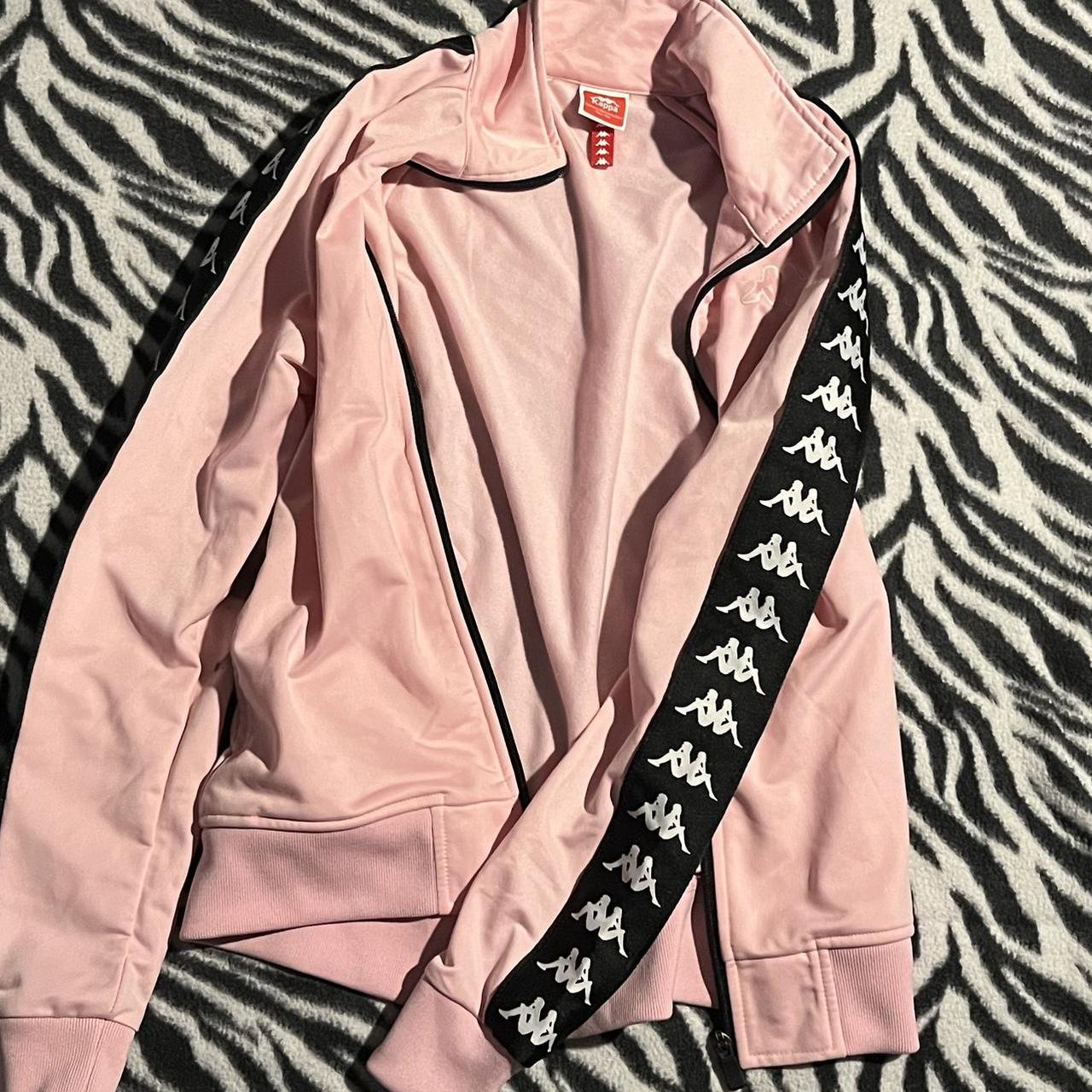 Light pink hotsell kappa tracksuit