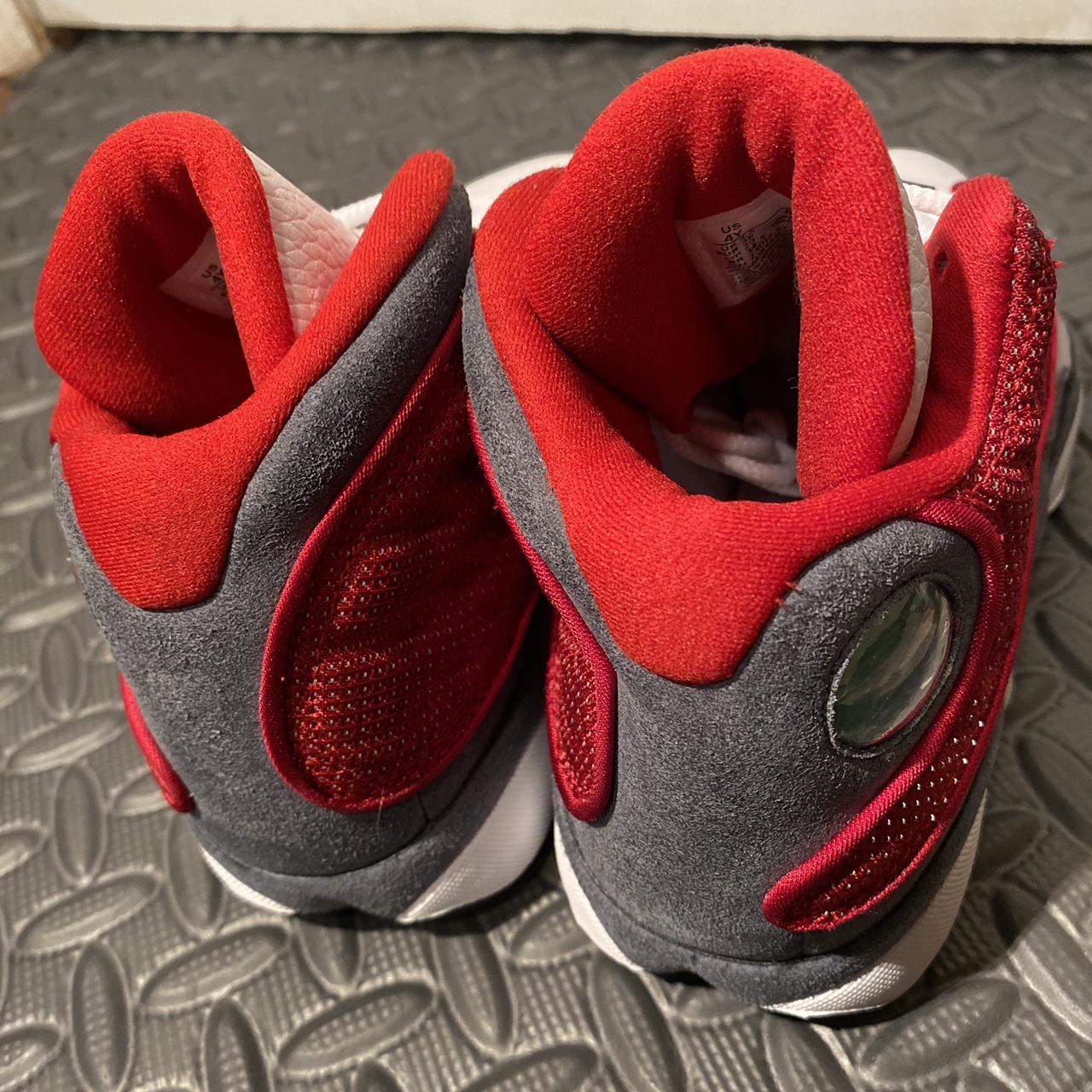 jordan 13 flint red on feet