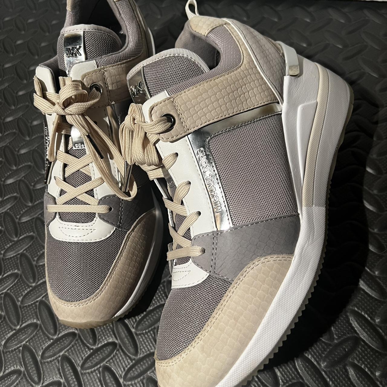 Michael kors trainers womens grey online