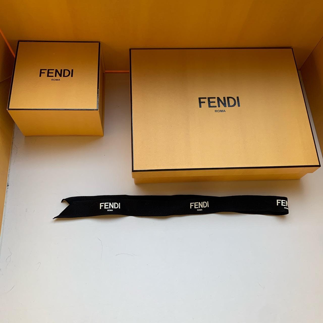 Fendi Box sold Patent Logo Storage Drawer