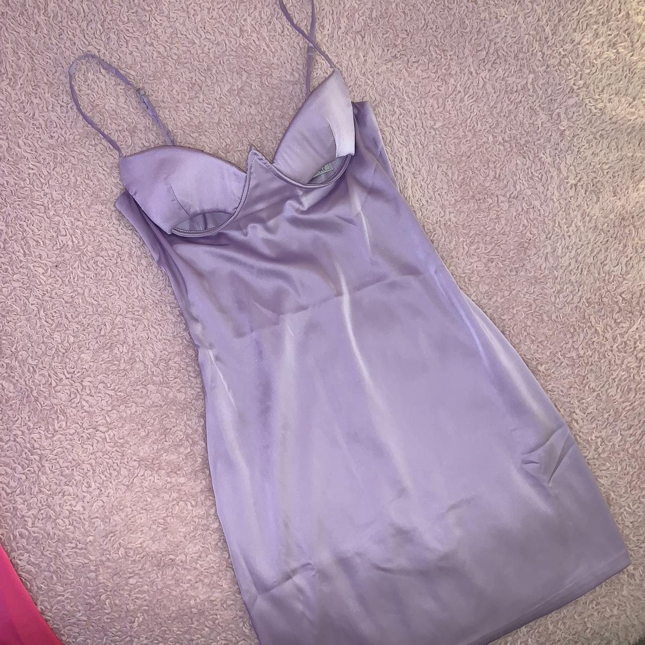 Oh Polly Women's Purple Dress | Depop