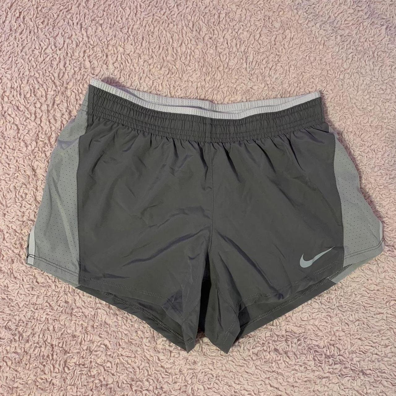 Nike Dri-Fit running shorts with built in underwear. - Depop