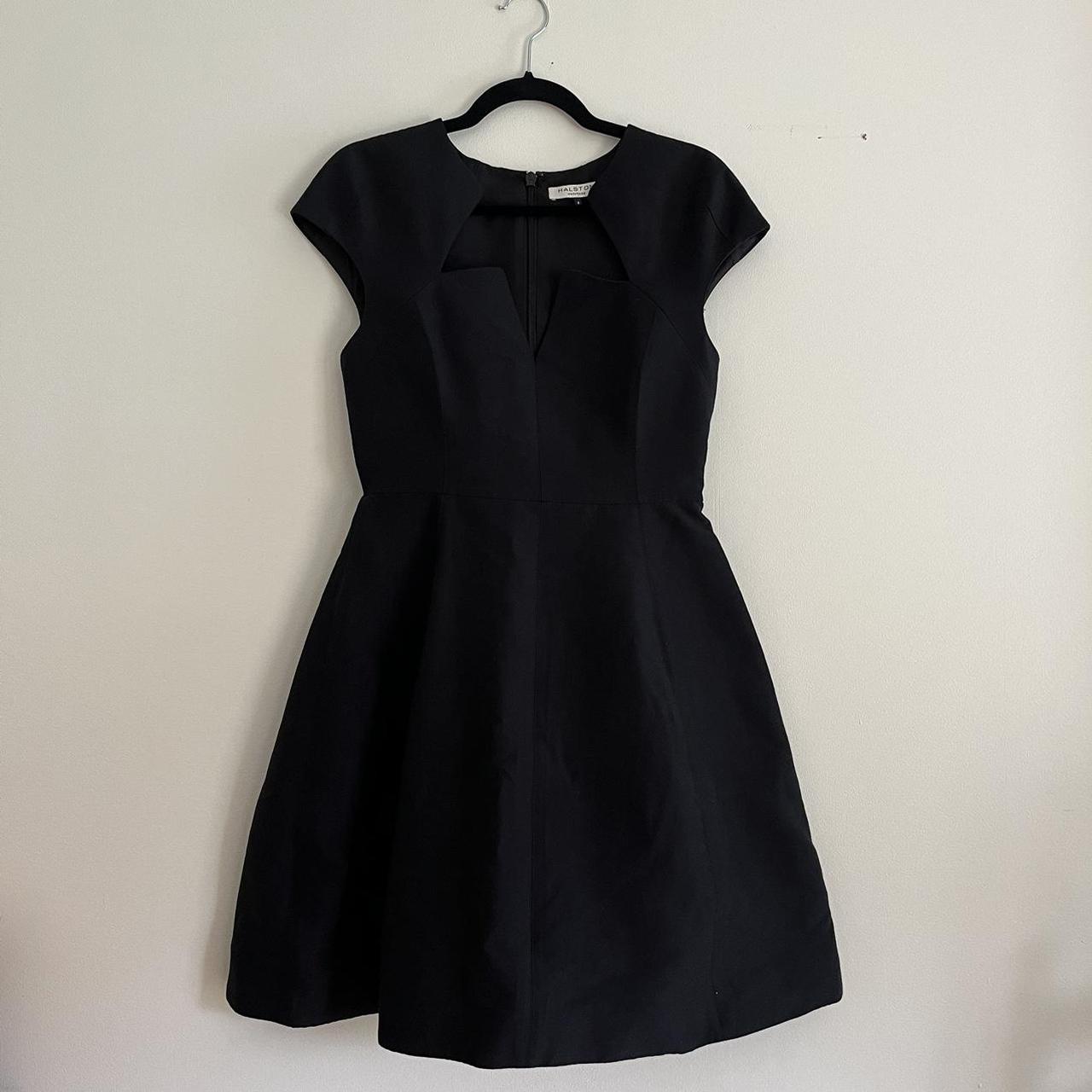 Halston heritage cocktail dress best sale