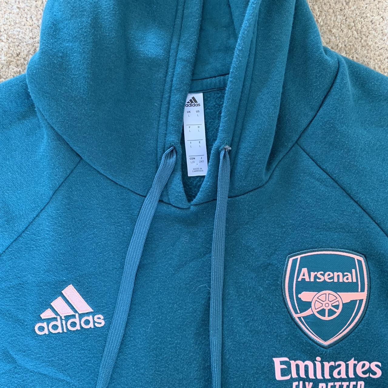 Arsenal/adidas hoodie. Like new never worn. Size... Depop