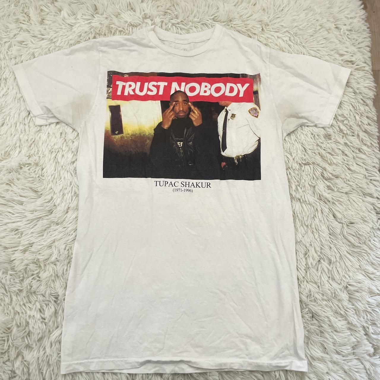 RARE “Trust Nobody” Tupac T-shirt! Tupac brand! Depop