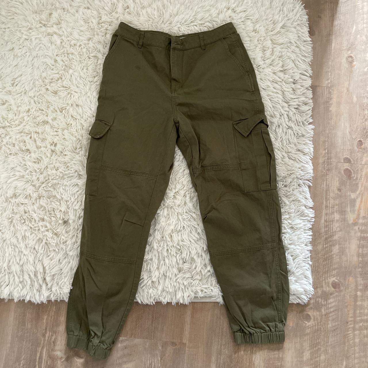 VINTAGE NEW Olive army green cargo pants! Depop