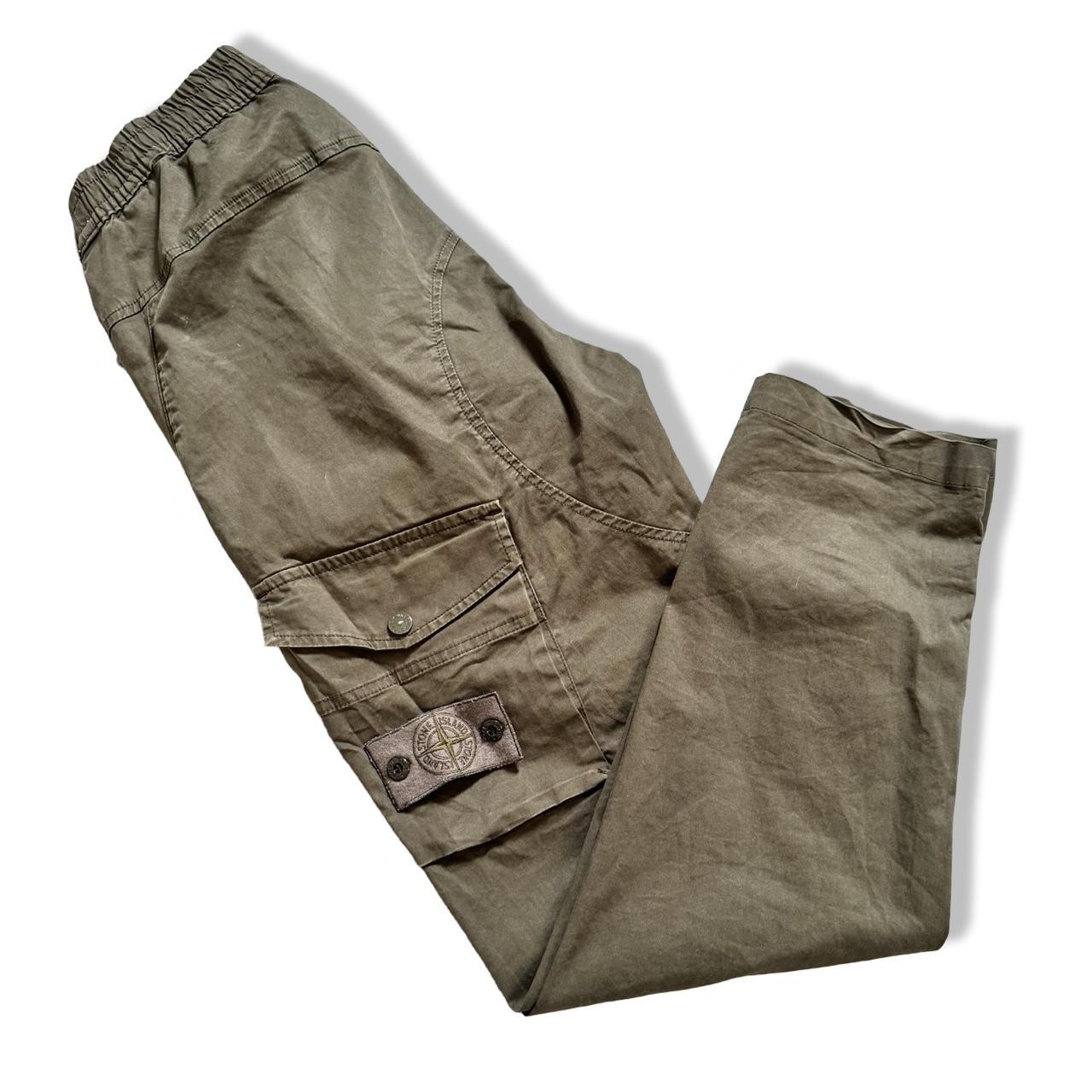 STONE ISLAND CARGO PANTS W30 ”KHAKI”