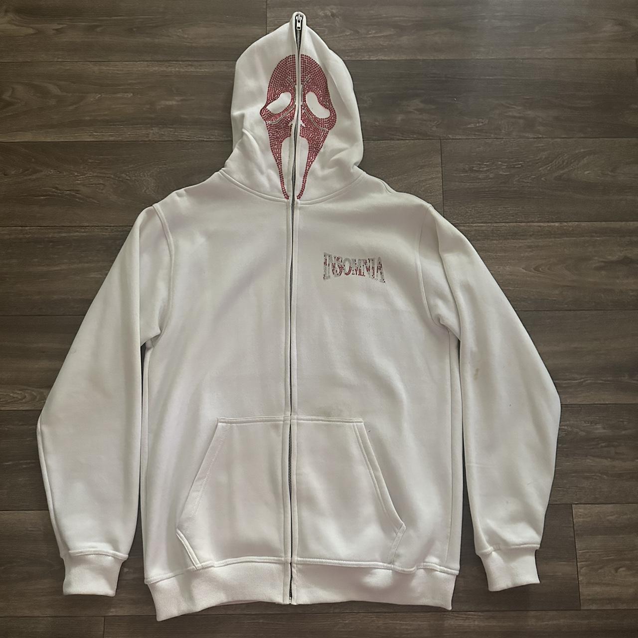 White Scream Insomnia cheapest Full Zip