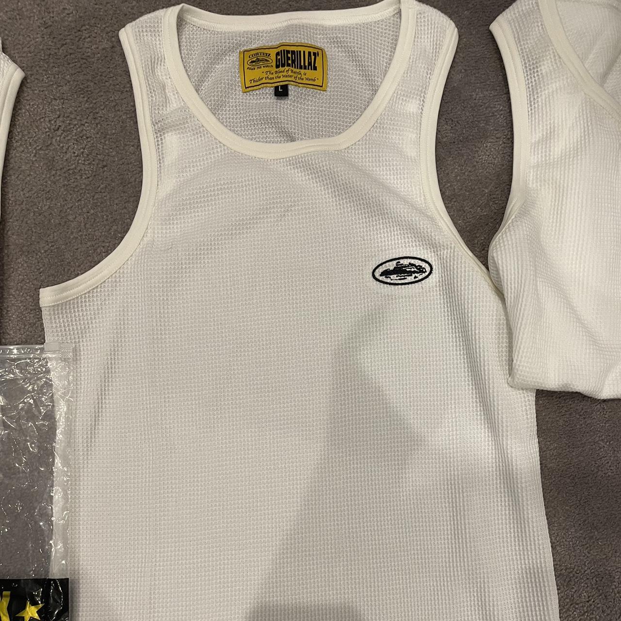 Lv Tank jersey top 100% authentic Dry cleaned - Depop