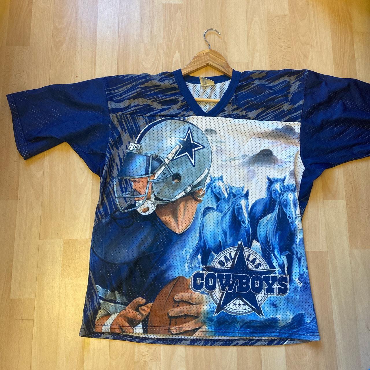 Outlet Vintage Dallas Cowboys AOP T-Shirt