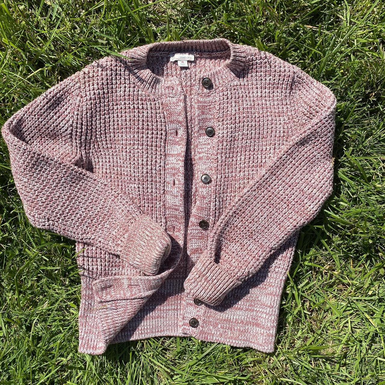 Gap Women's Pink Cardigan Depop