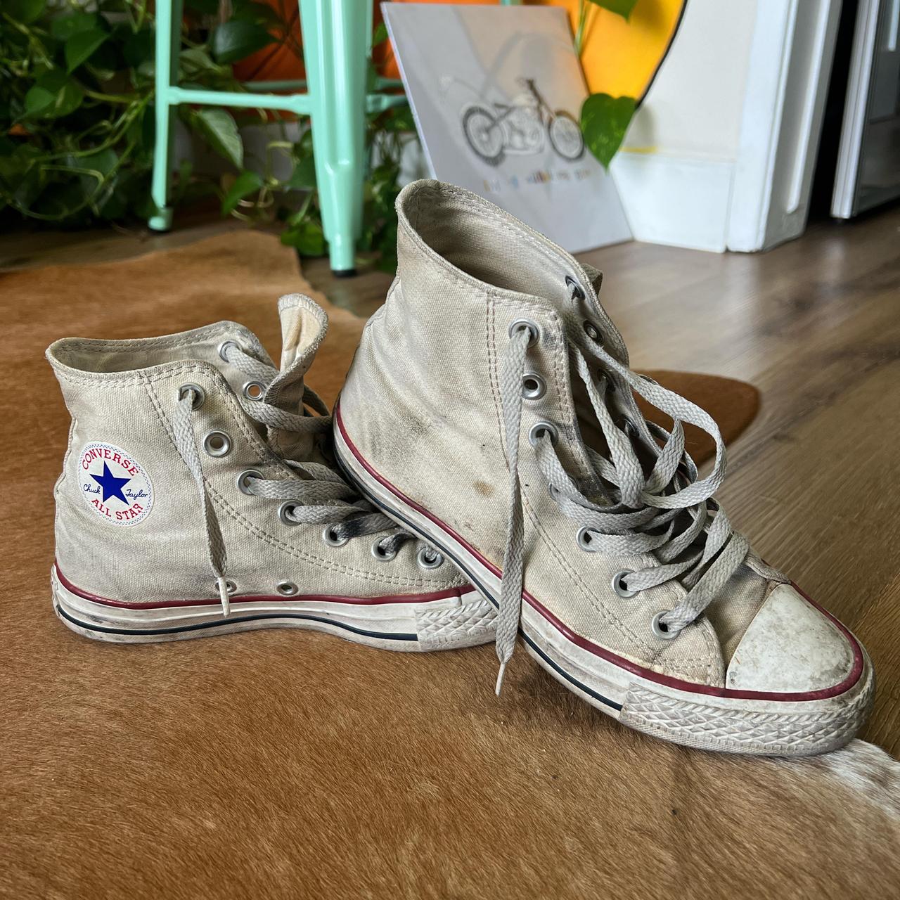 Worn in Converse Cons Mens 4 Women s 6 Originally. Depop