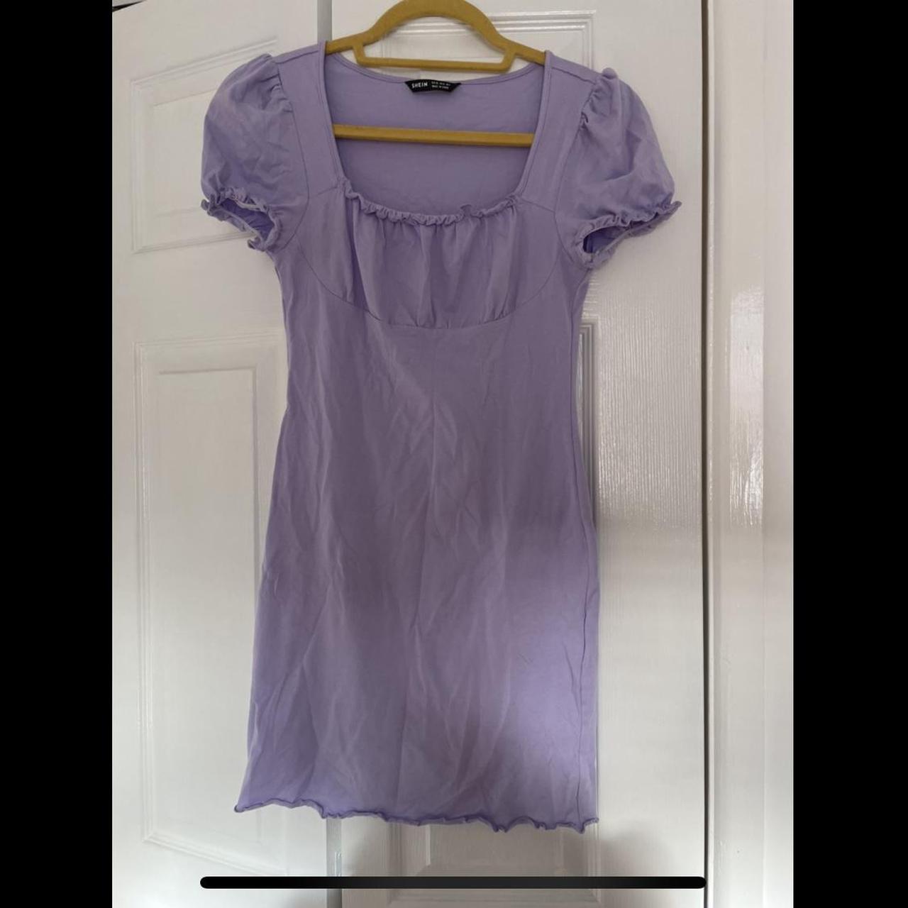 SHEIN Women's Purple Dress Depop