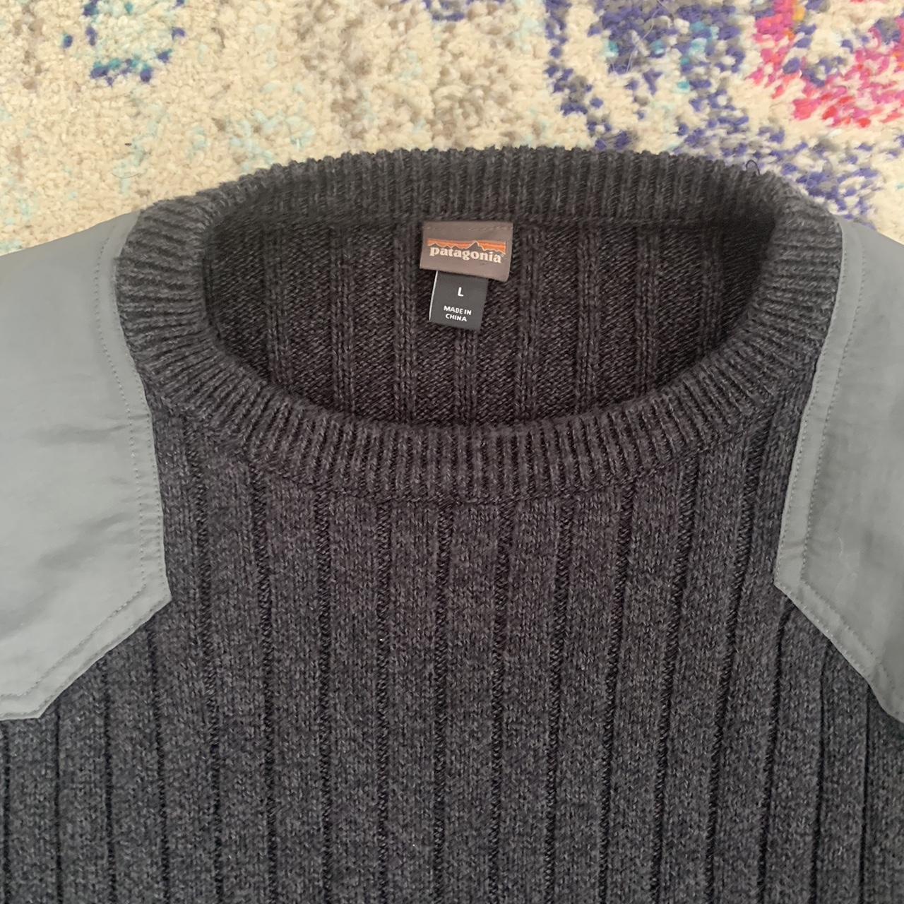 Patagonia fog outlet cutter sweater