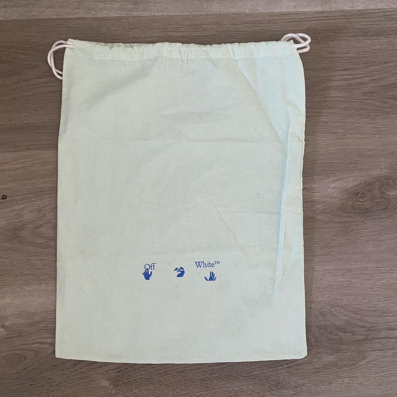 Dust bag best sale off white