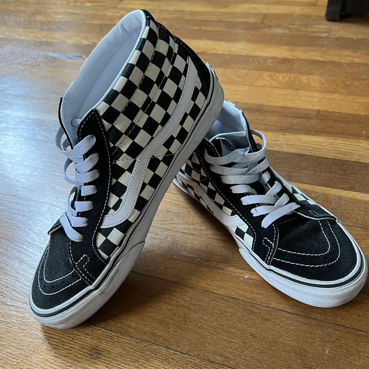 Vans sk8 mid reissue on sale checkerboard