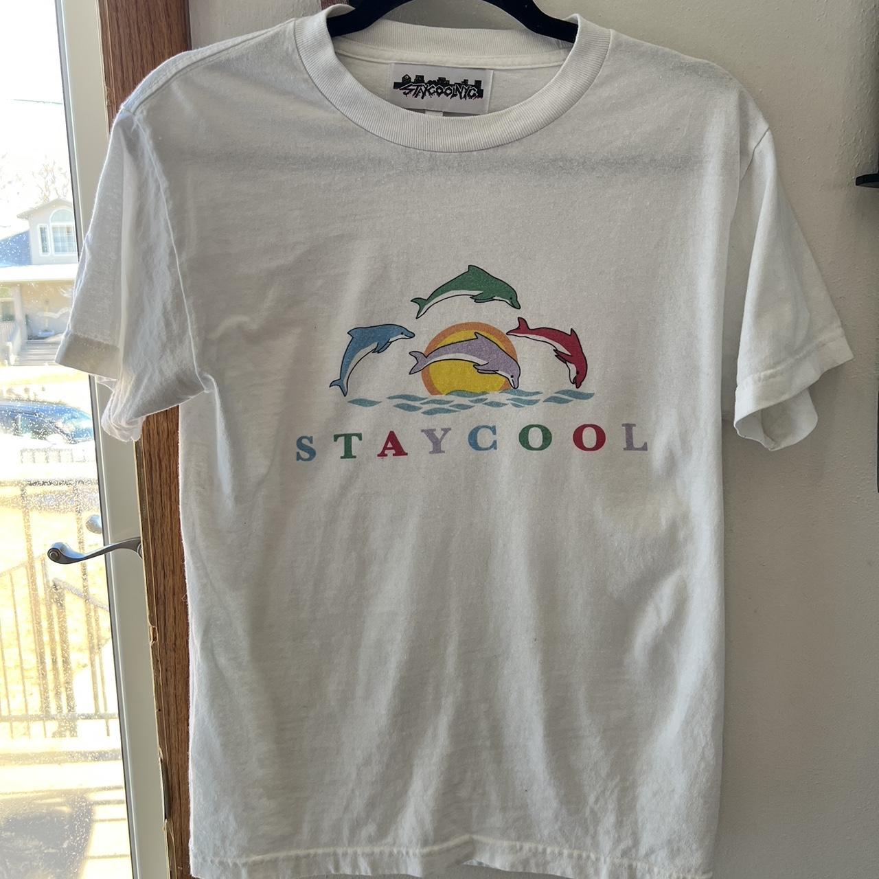 STAY COOL NYC Men's White T-shirt