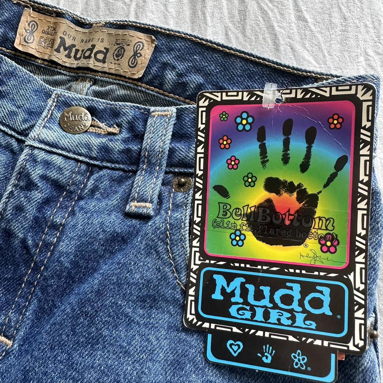 Mudd girl flare bell bottom jeans new with tags!... - Depop