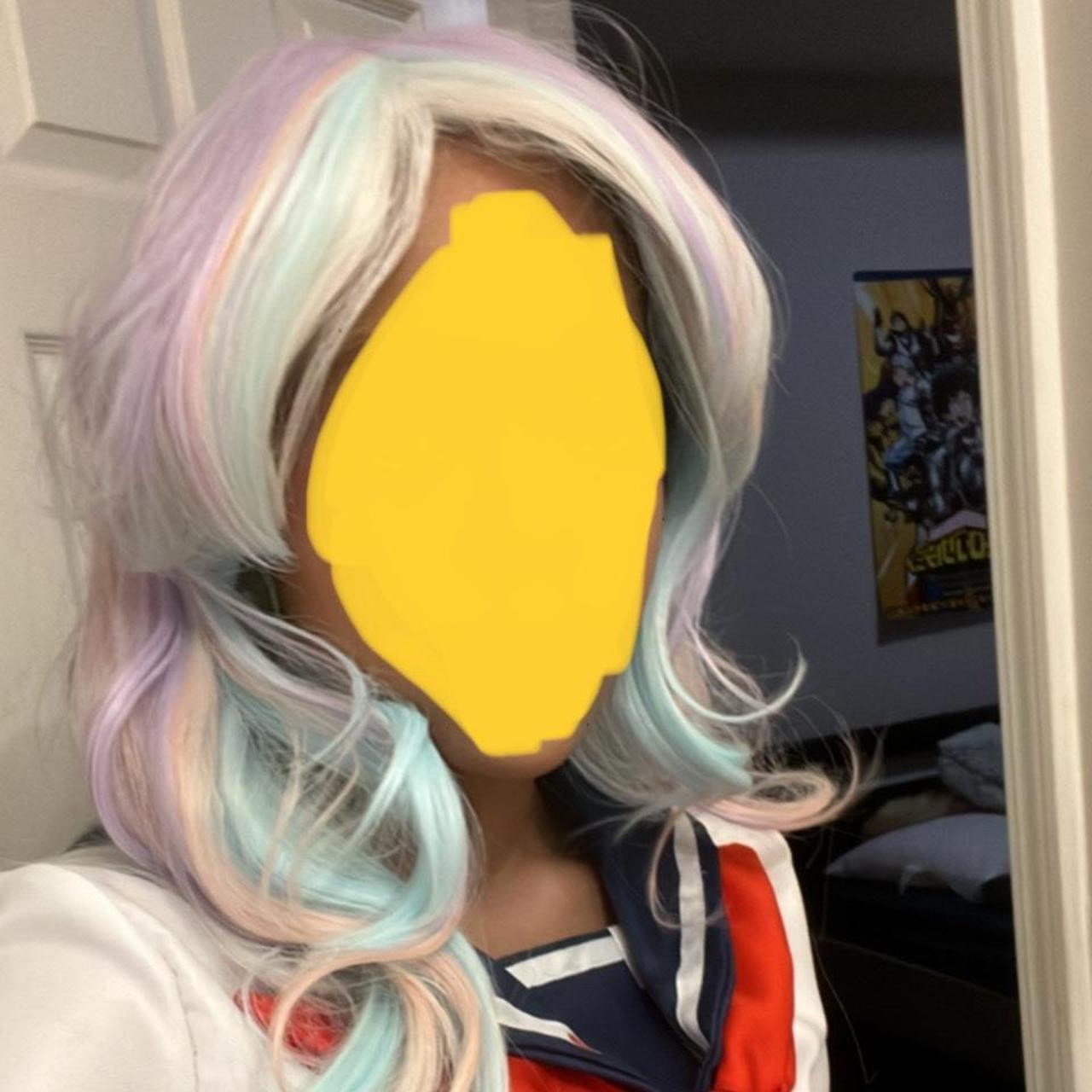 Really nice quality pastel wig! It has pink, blue,... - Depop