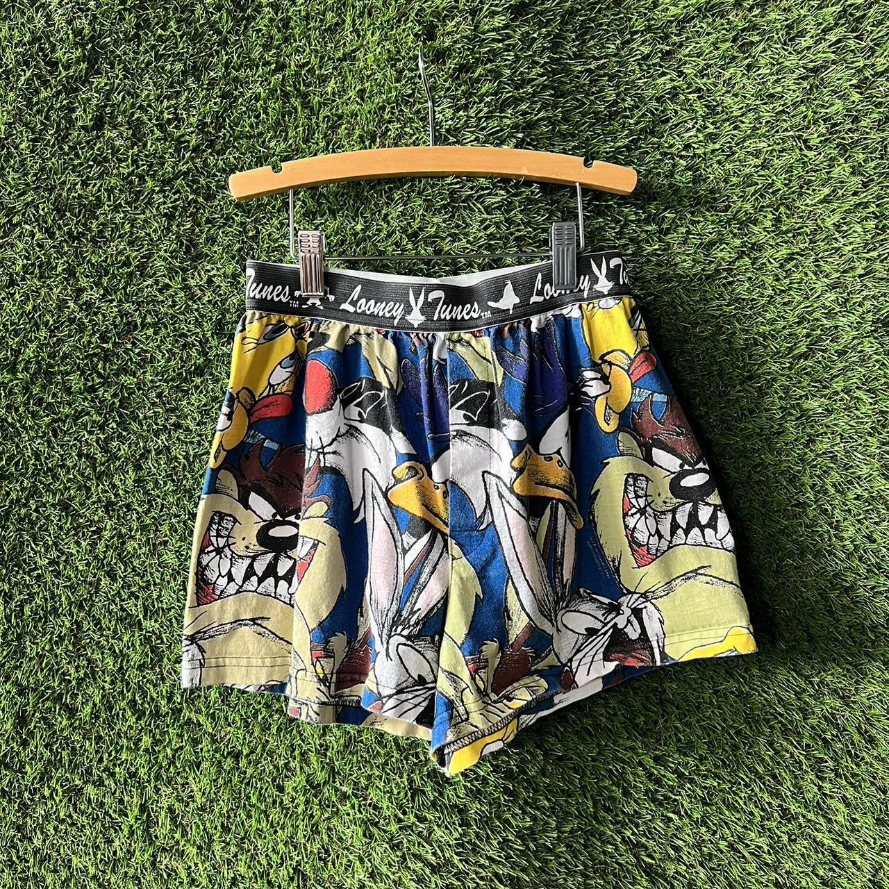 Vintage 1997 Looney Tunes Boxers. Size Youth Large. - Depop