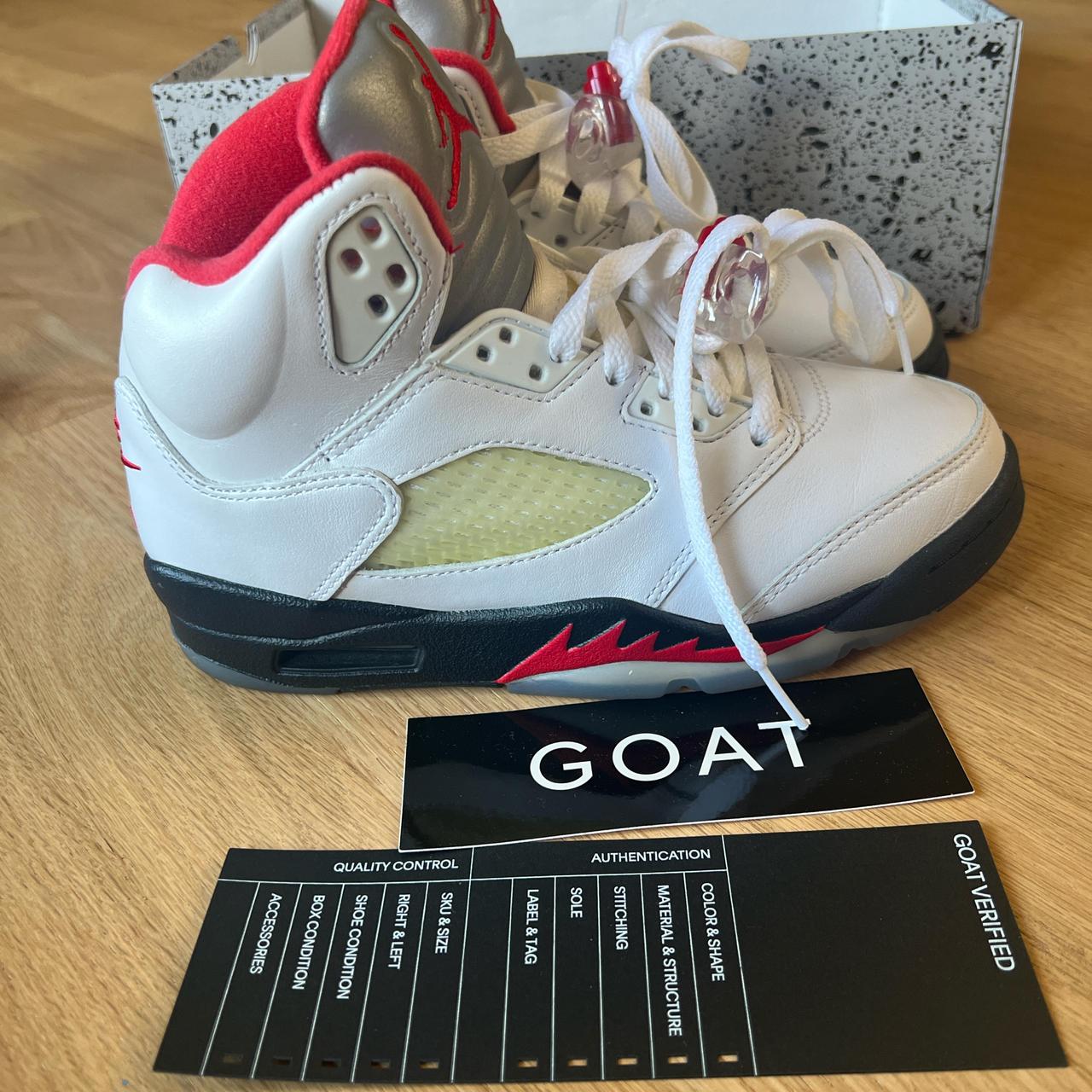 jordan 5 fire red 2020 box