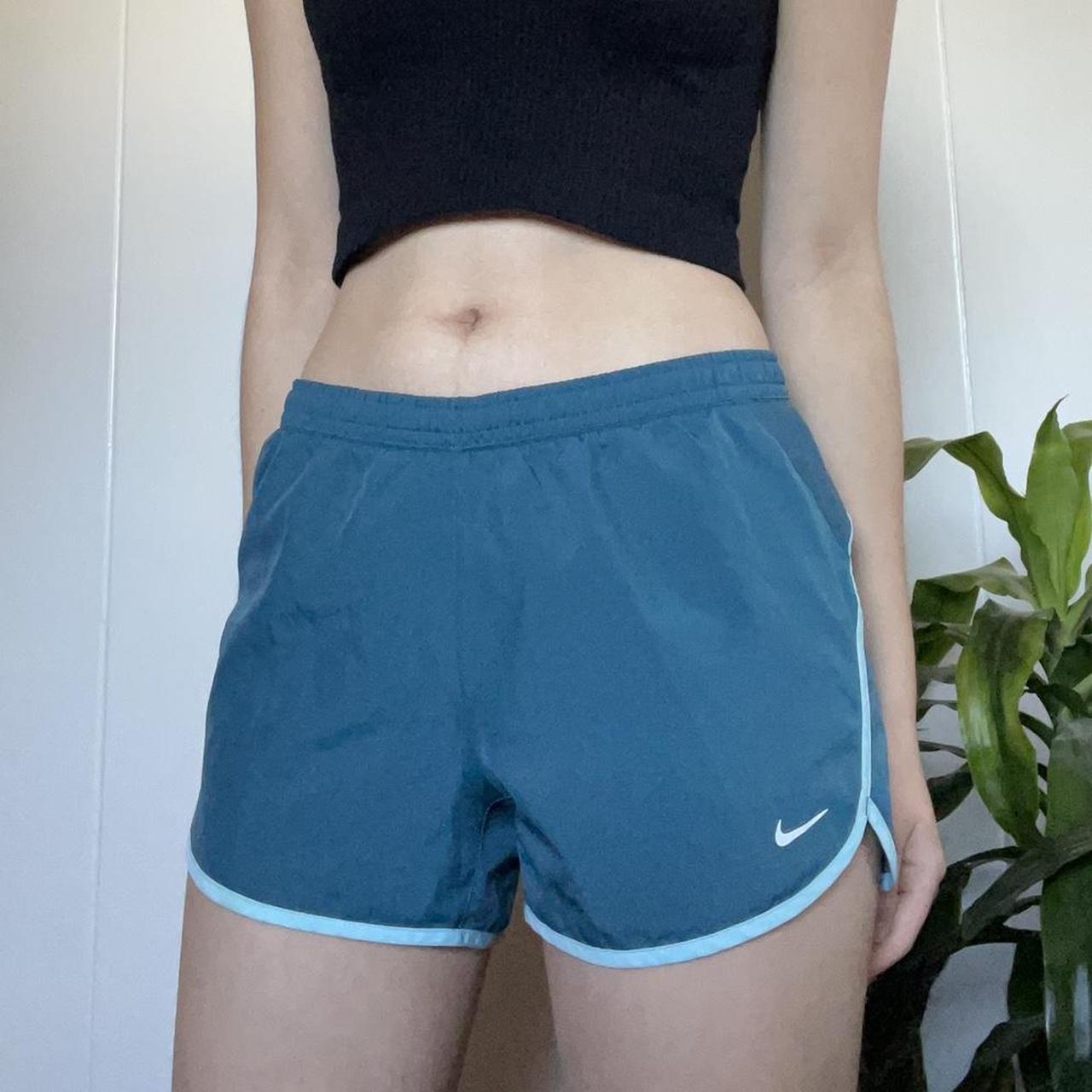 Light blue nike shorts clearance womens