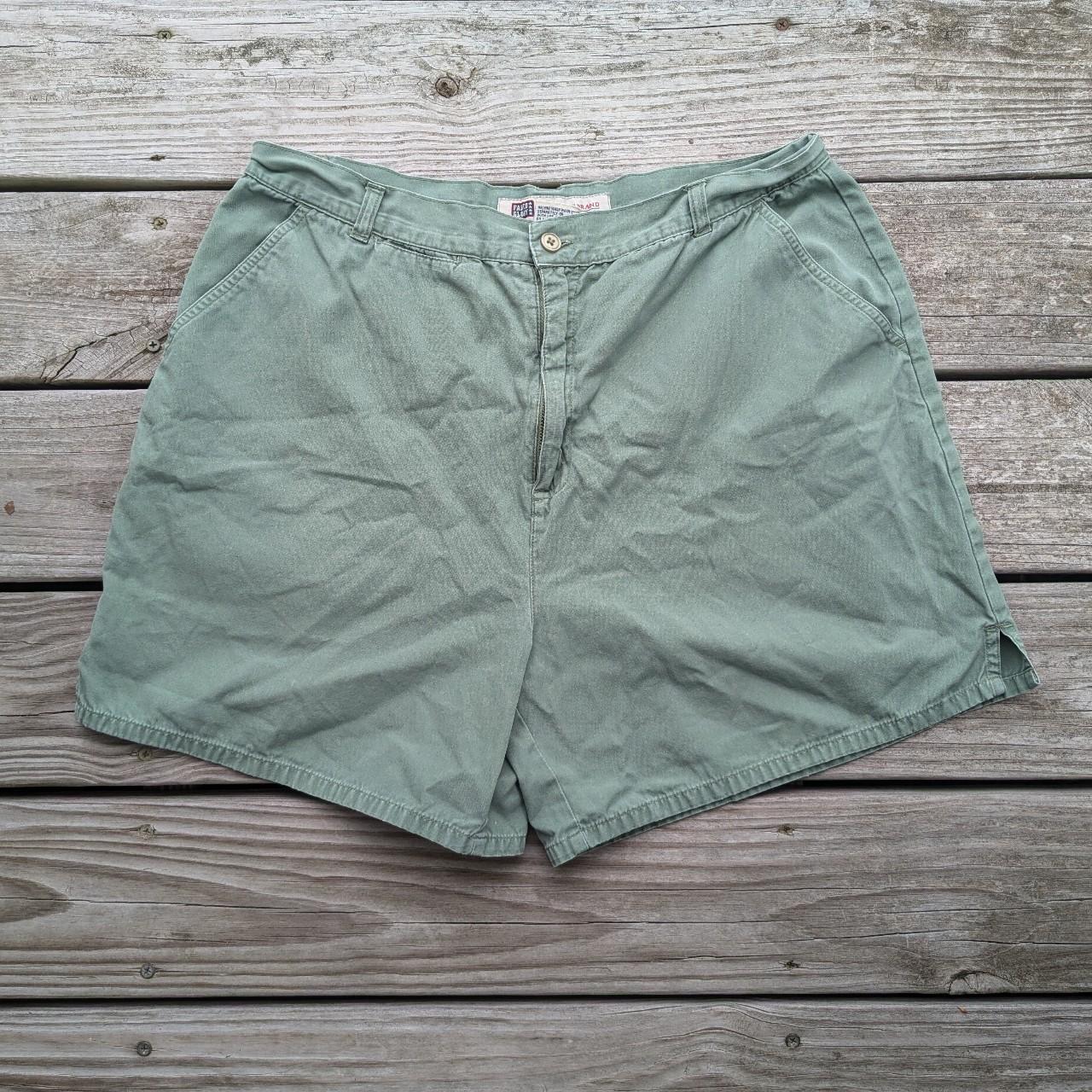Faded Glory Women's Shorts Green 16 – Vintage 90s Faded Glory