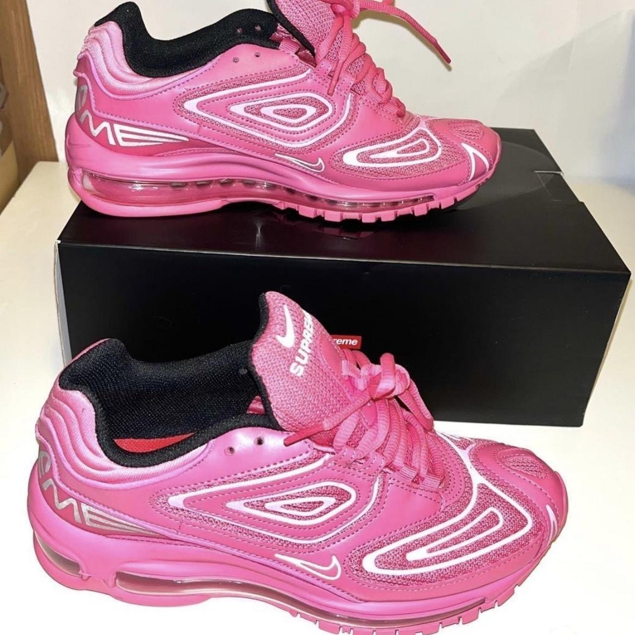 Nike Air Max 98 TL x Supreme Pink Pinksicle DR1033-600 Size 8 Men's/9.5  Women's