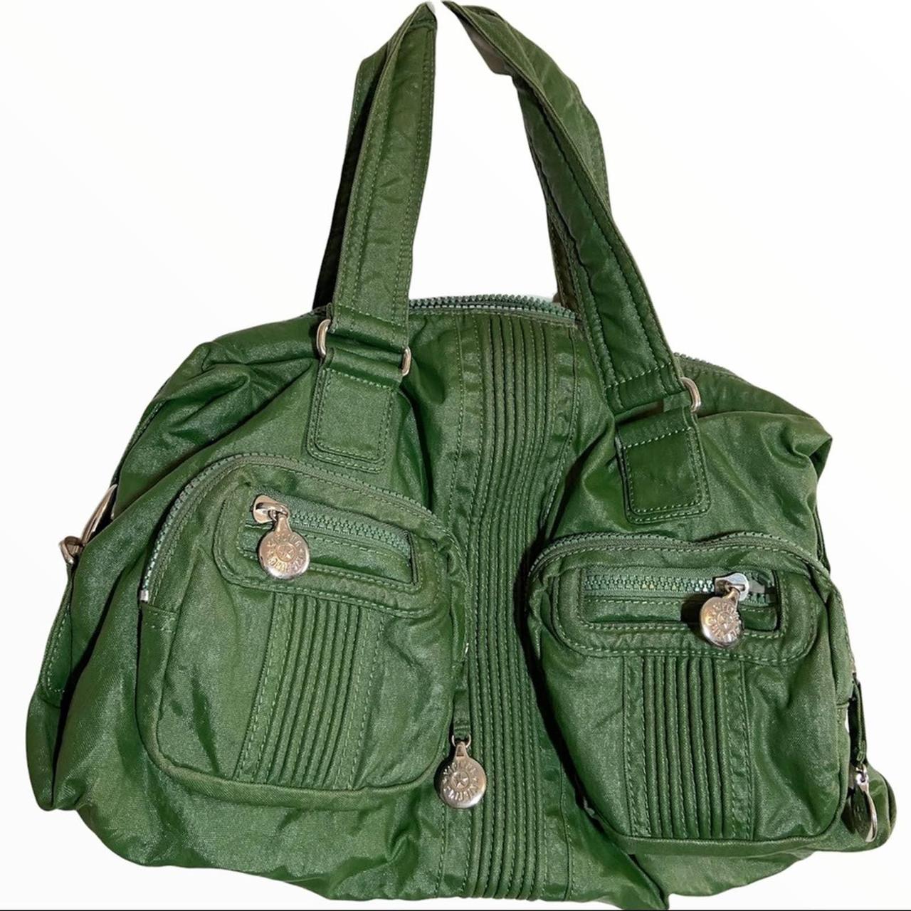 Kipling Women's Green and Silver Bag